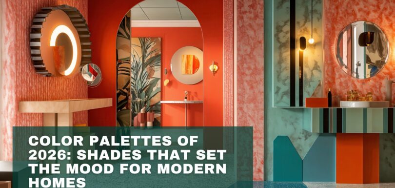 Color Palettes of 2026: Shades That Set the Mood for Modern Homes