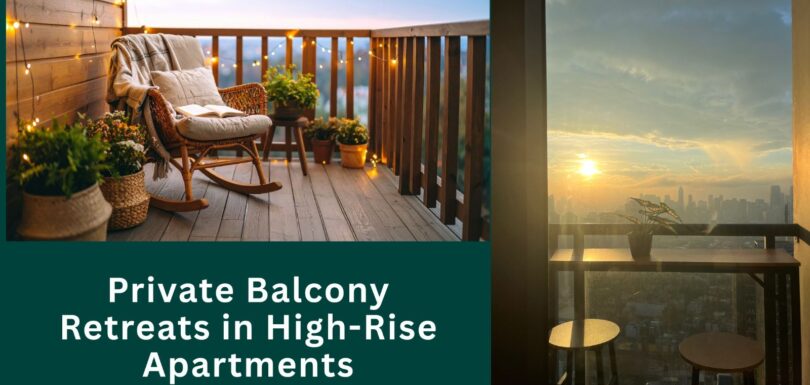Private Balcony Retreats in High-Rise Apartments