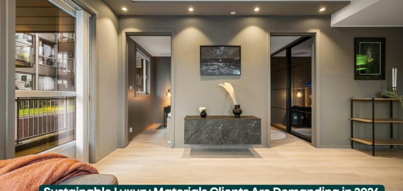 Sustainable Luxury Materials for 2026 Homes